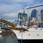 Museu-navio em Puerto Madero.